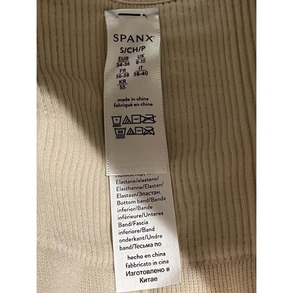 Spanx Reversible Breast Of Both Worlds Bra 2-In-1 Gray Beige S - Picture 9 of 9